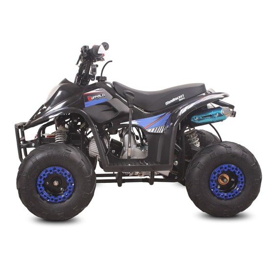 Mini Rocket Buffalo Gyerek Quad 110cc 6" automata 4T benzin kék