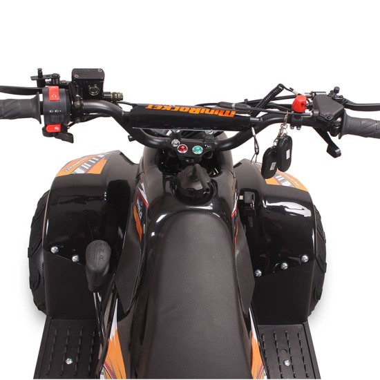 Mini Rocket Buffalo Gyerek Quad 110cc 6" automata 4T benzin narancssárga