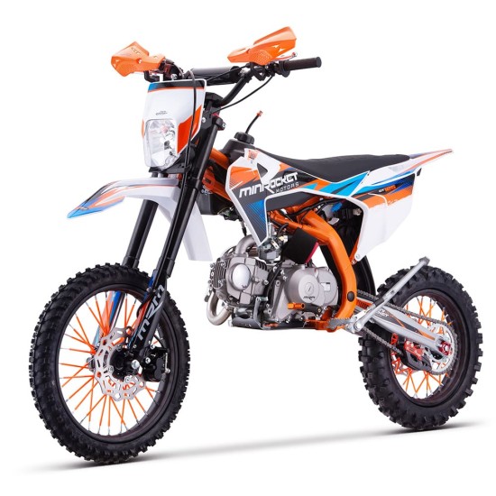 Mini Rocket DT 17/14" 125cc 4T benzines cross narancssárga