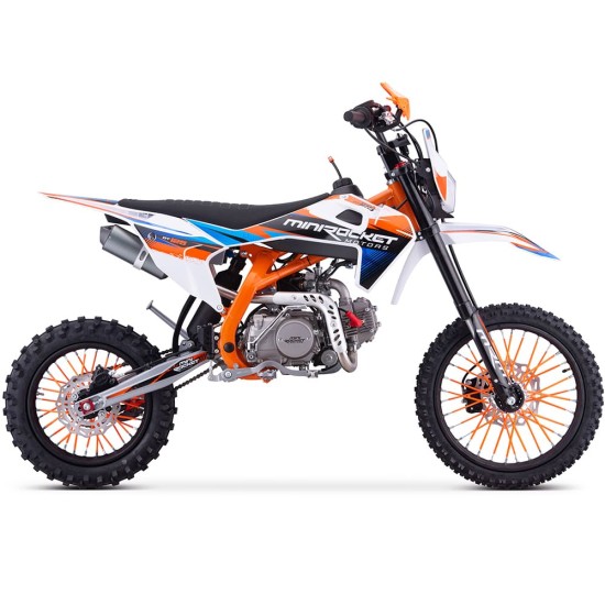 Mini Rocket DT 17/14" 125cc 4T benzines cross narancssárga