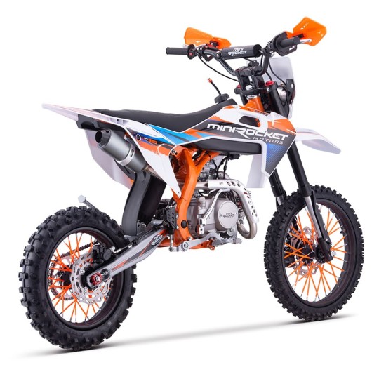 Mini Rocket DT 17/14" 125cc 4T benzines cross narancssárga