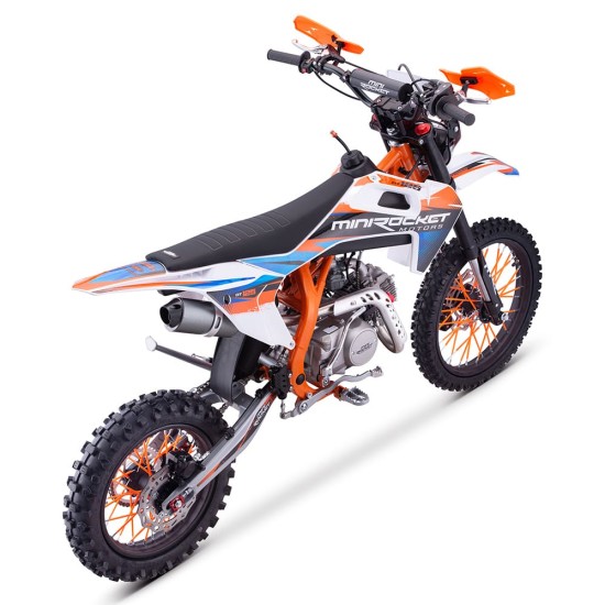 Mini Rocket DT 17/14" 125cc 4T benzines cross narancssárga