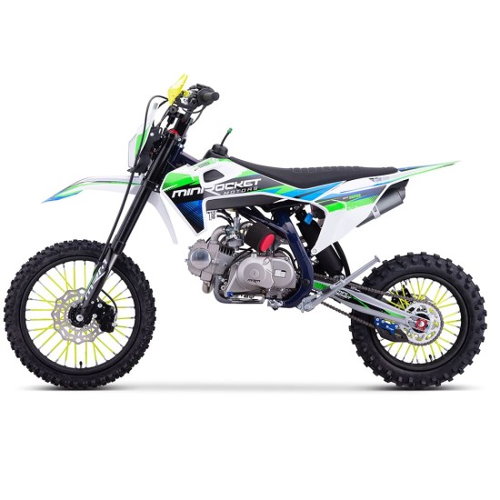 Mini Rocket DT 17/14" 125cc 4T benzines cross kék
