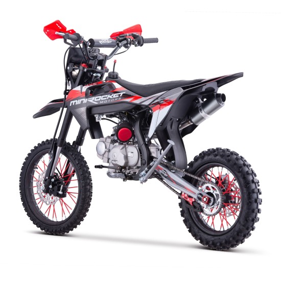 Mini Rocket DT 17/14" 125cc 4T benzines cross fekete