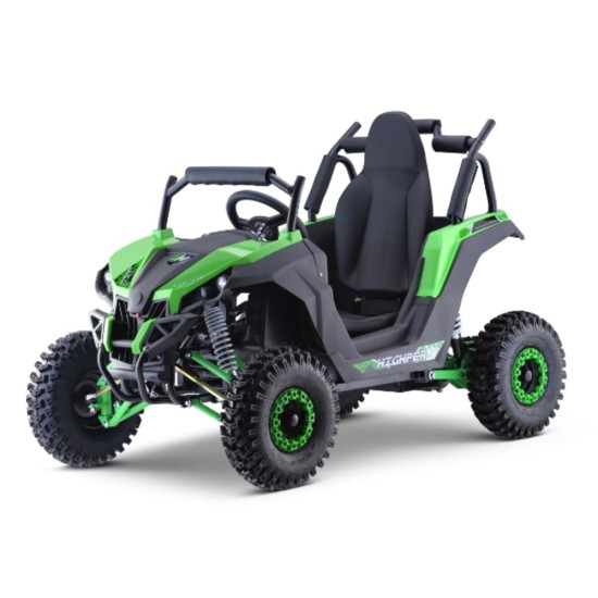Eco Mini UTV 1200W 48V gyerek elektromos buggy zöld