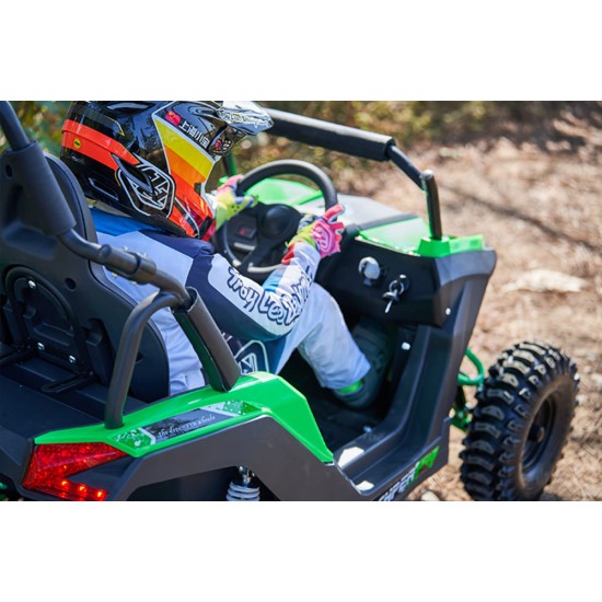Eco Mini UTV 1200W 48V gyerek elektromos buggy zöld