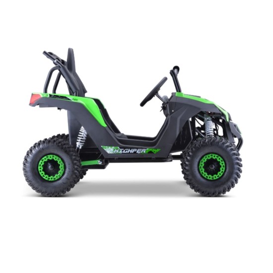 Eco Mini UTV 1200W 48V gyerek elektromos buggy zöld