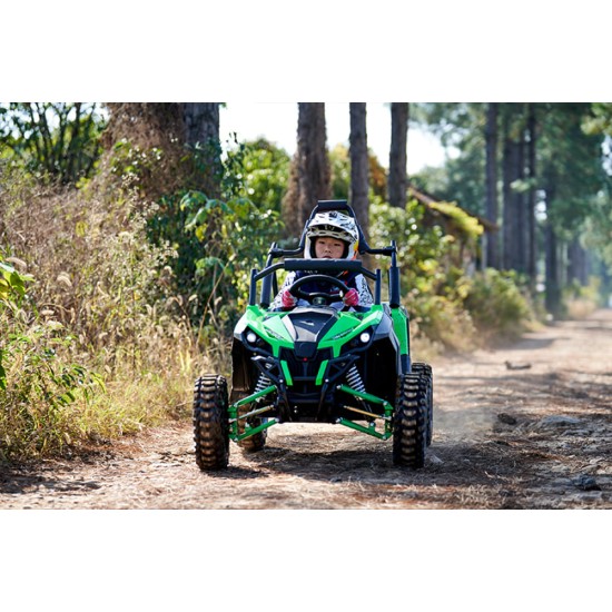 Eco Mini UTV 1200W 48V gyerek elektromos buggy zöld