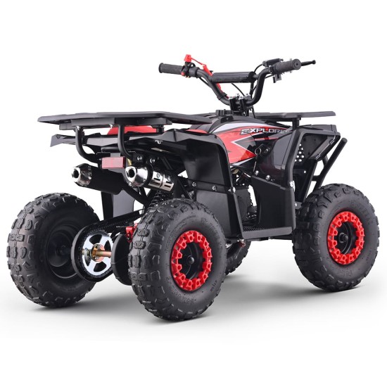 Mini Explorer 50cm3 Gyerek Quad 6" piros