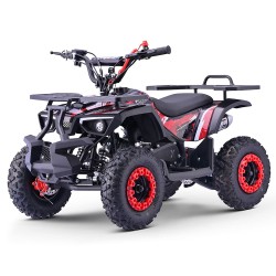 Mini Hunter gyerek Quad 50cm3, 6" piros
