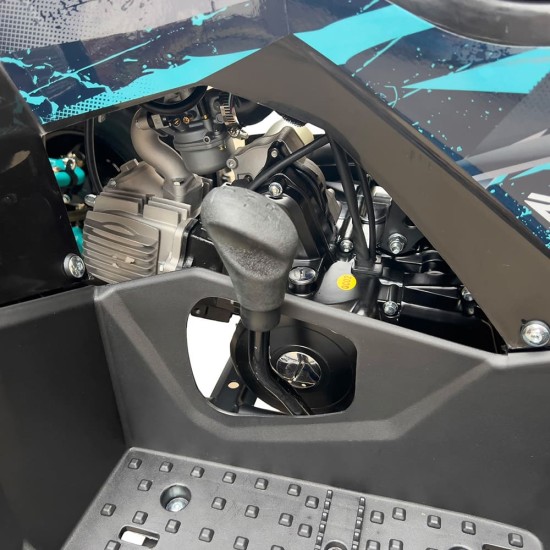 Mini Rocket Hunter II Quad 125cc 8" félautomata 4T benzin kék