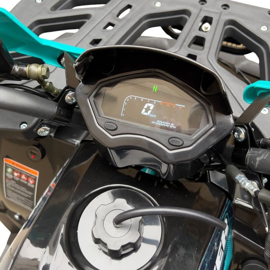 Mini Rocket Hunter II Quad 125cc 8" félautomata 4T benzin kék