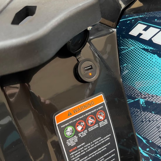 Mini Rocket Hunter II Quad 125cc 8" félautomata 4T benzin kék