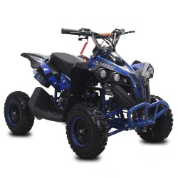 Minigade Gyermek Quad 49cc 6" elektromos indítás kék
