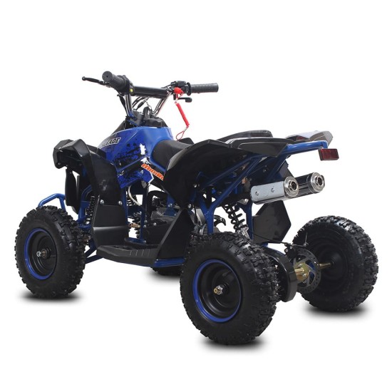 Minigade Gyermek Quad 49cc 6" elektromos indítás kék