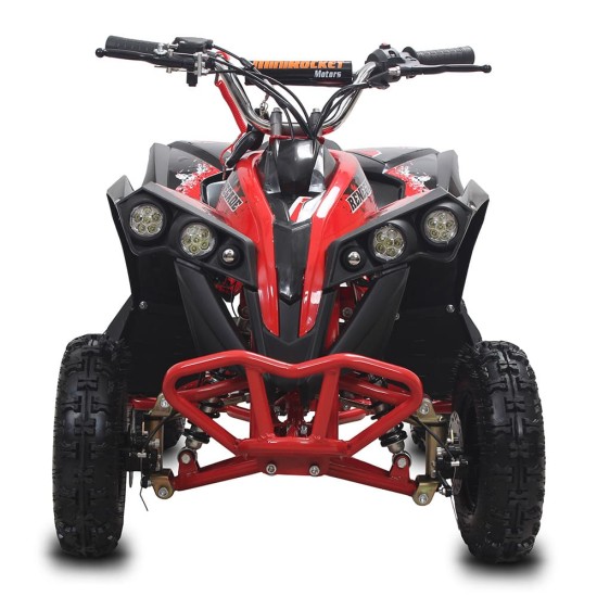 Minigade Gyermek Quad 49cc 6" elektromos indítás piros