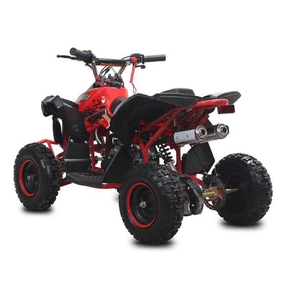 Minigade Gyermek Quad 49cc 6" elektromos indítás piros