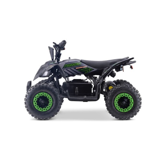 Gyerek elektromos Quad Mini Warrior 6" 1000W 36V zöld