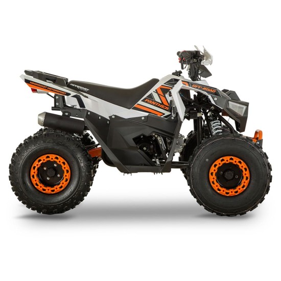 Mini Rocket Panther Quad 125cc 8" félautomata 4T benzin fehér