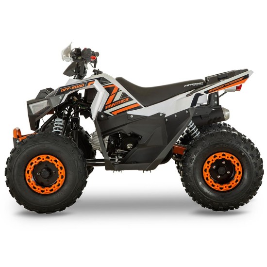 Mini Rocket Panther Quad 125cc 8" félautomata 4T benzin fehér