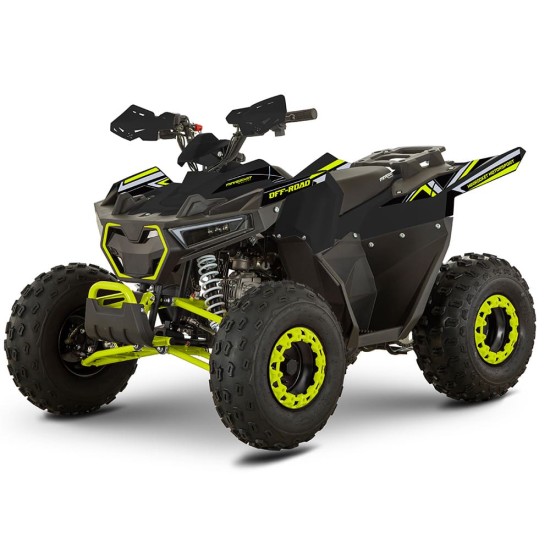 Mini Rocket Panther Quad 125cc 8" félautomata 4T benzin fekete