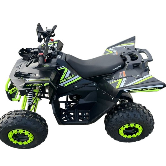 Mini Rocket Panther Quad 125cc 8" félautomata 4T benzin fekete