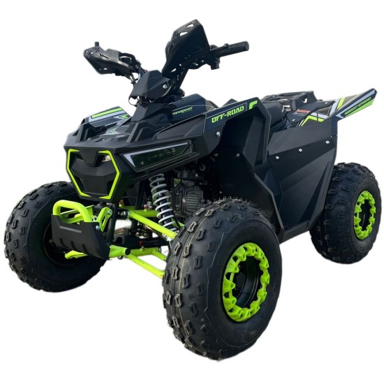 Mini Rocket Panther Quad 125cc 8" félautomata 4T benzin fekete