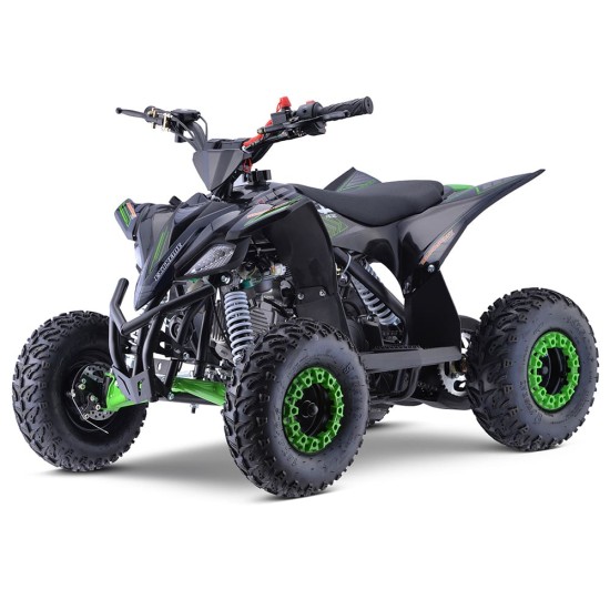 Mini Rocket Raptor Gyerek Quad 90cc 6" automata 4T benzin zöld