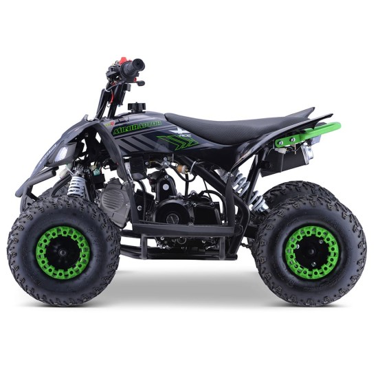 Mini Rocket Raptor Gyerek Quad 90cc 6" automata 4T benzin zöld