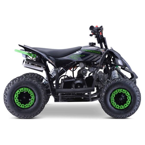 Mini Rocket Raptor Gyerek Quad 90cc 6" automata 4T benzin zöld