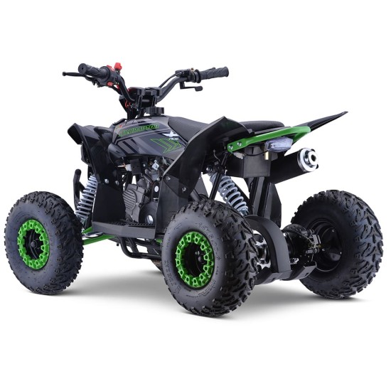 Mini Rocket Raptor Gyerek Quad 90cc 6" automata 4T benzin zöld