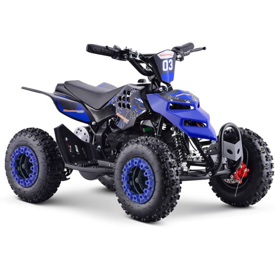 Repti Deluxe Gyerek elektromos Quad 6" 1000W 36v kék