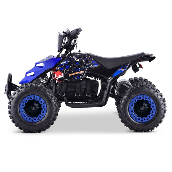 Repti Deluxe Gyerek elektromos Quad 6" 1000W 36v kék
