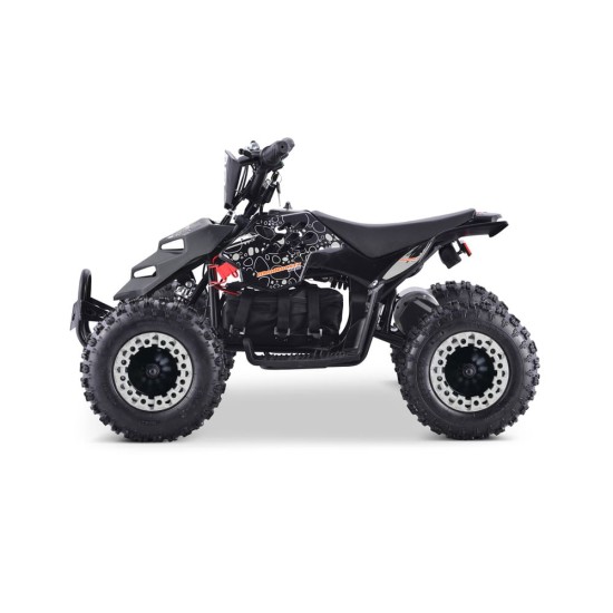 Repti Deluxe Gyerek elektromos Quad 6" 1000W 36v fekete