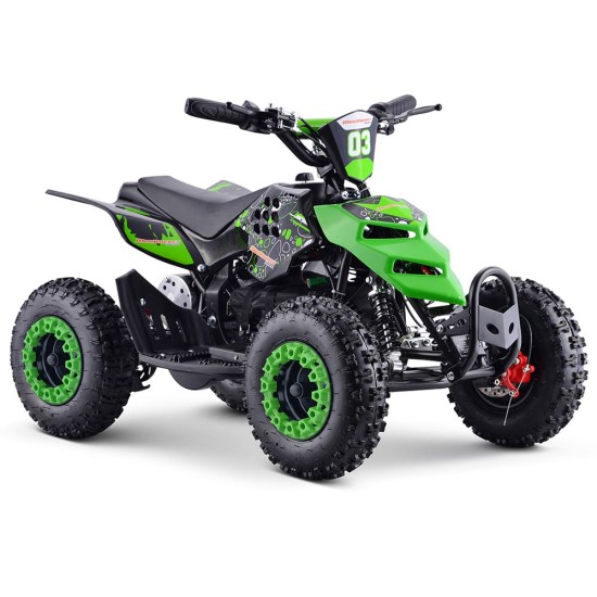 Repti Deluxe Gyerek elektromos Quad 6" 1000W 36v zöld