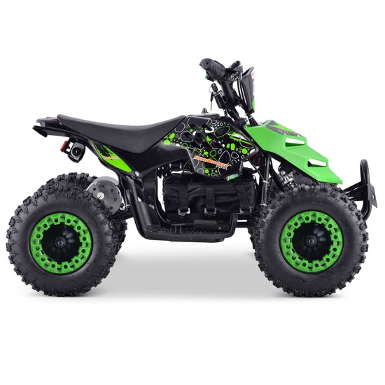Repti Deluxe Gyerek elektromos Quad 6" 1000W 36v zöld