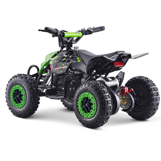 Repti Deluxe Gyerek elektromos Quad 6" 1000W 36v zöld