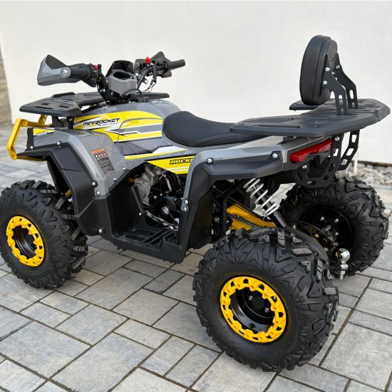RockRider Quad 125cc 8" félautomata 4T benzin szürke