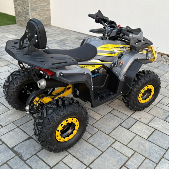 RockRider Quad 125cc 8" félautomata 4T benzin szürke