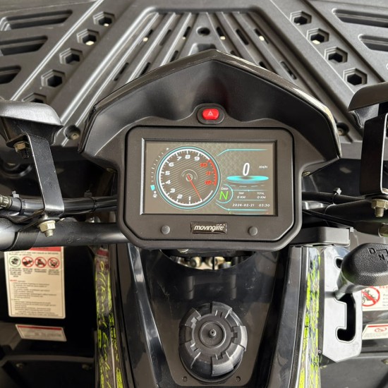 Mini Rocket Taurus 200cc Quad 4T 10" fekete/zöld