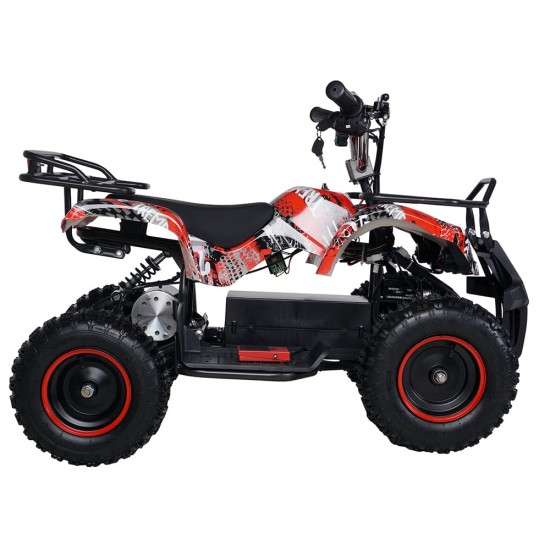 Torino Graffiti 1000w 36v  gyerek Quad 6" piros