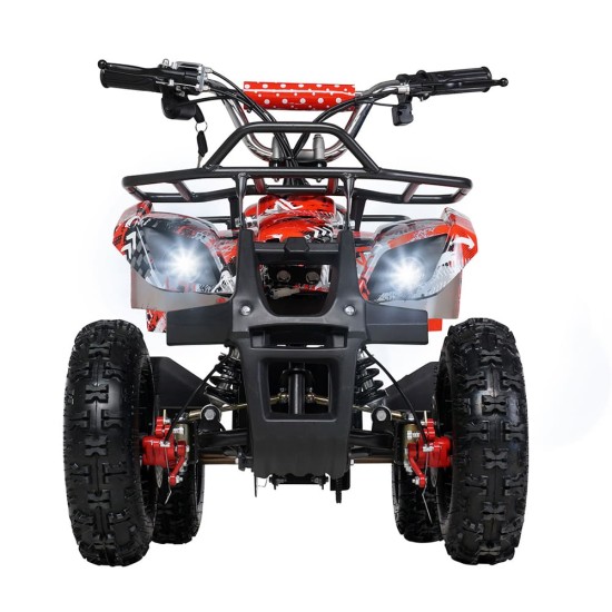 Torino Graffiti 1000w 36v  gyerek Quad 6" piros