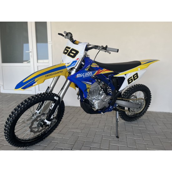 MZK Mikilon 250cc 21/18 4T benzines cross kék/sárga