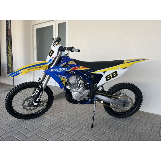 MZK Mikilon 250cc 21/18 4T benzines cross kék/sárga