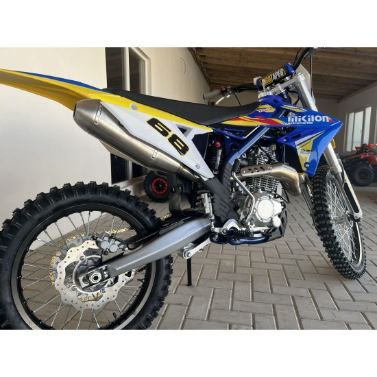 MZK Mikilon 250cc 21/18 4T benzines cross kék/sárga
