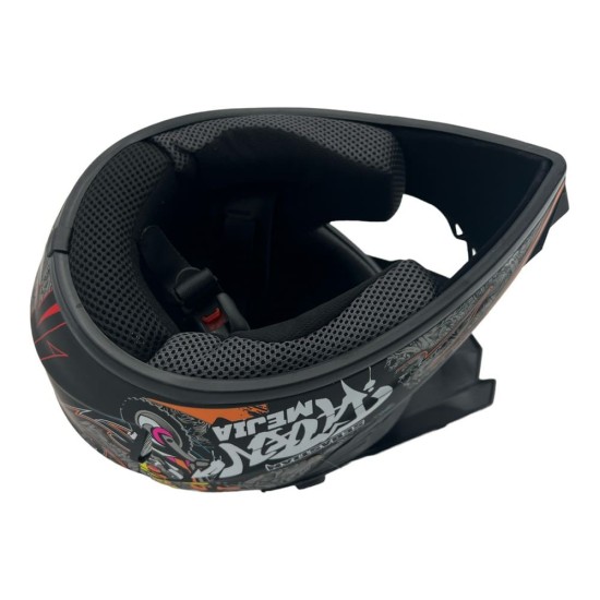 Casca cross/atv copii Mejia negru/gri mat marime XL