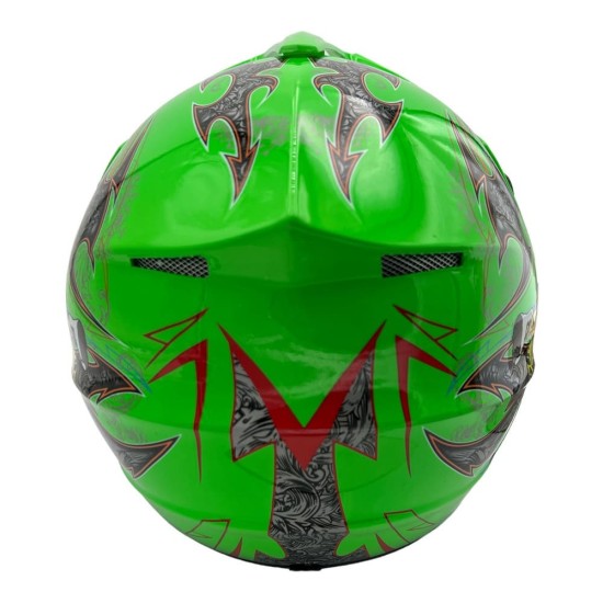 Casca cross/atv copii Mejia verde deschis, marime XL