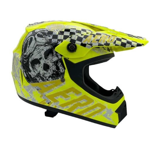 Casca cross/atv copii Mejia galben marime L