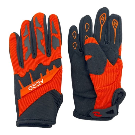 Manusi cross/atv copii Aero portocaliu marime M