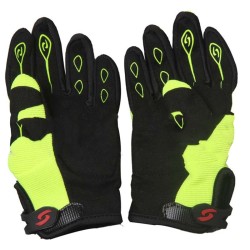 Manusi cross/atv copii Aero verde fluo marime S